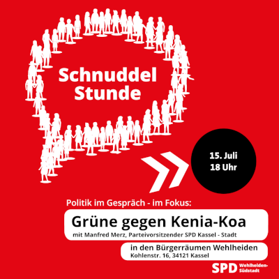 Sharepic Schnuddelstunde 15.07.2026