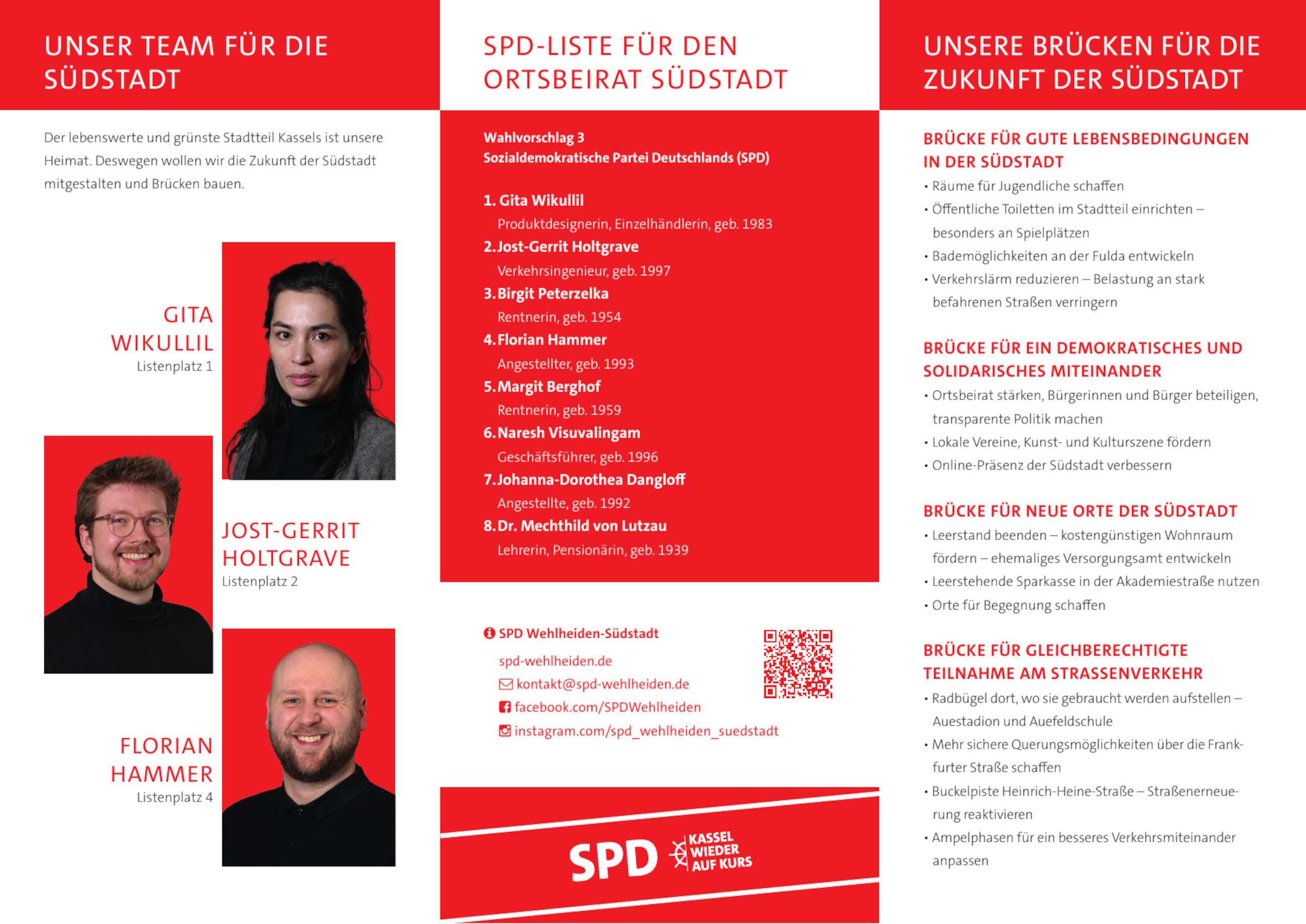Ortsbeiratsflyer Vorderseite